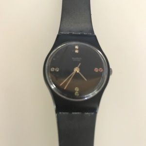 Vintage Swatch Watch with gemstones (1987)